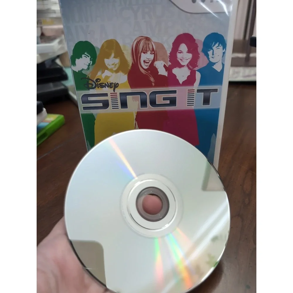Disney Sing It (Nintendo Wii, 2008) CIB‎ Complete With Registration Card